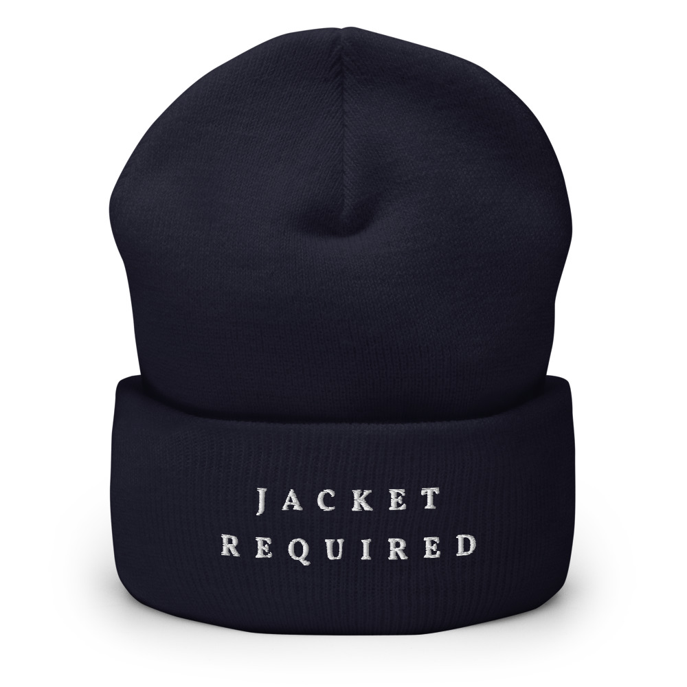 Jacket Required Beanie Hat