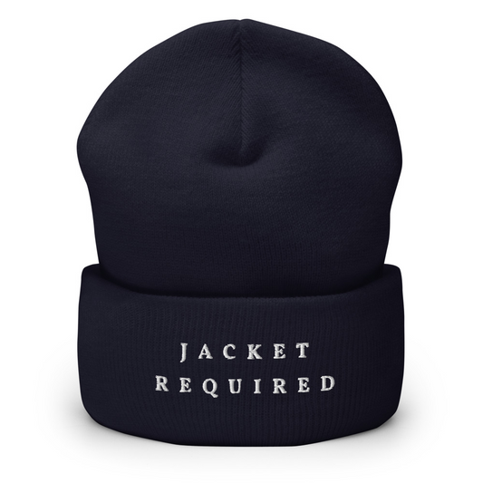 Jacket Required Beanie Hat