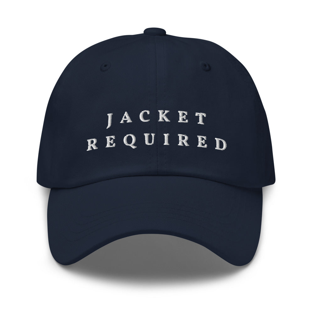 Jacket Required Cap (Navy)