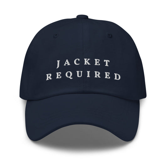 Jacket Required Cap (Navy)