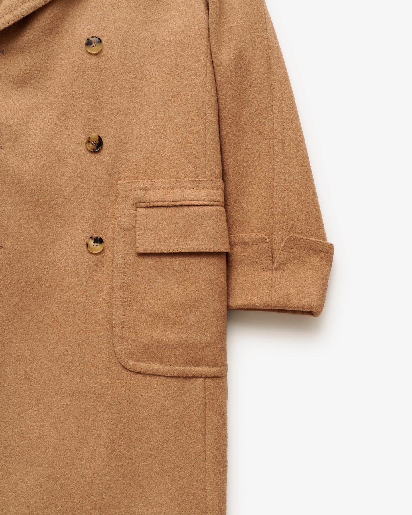 Camel Hair Polo Greatcoat