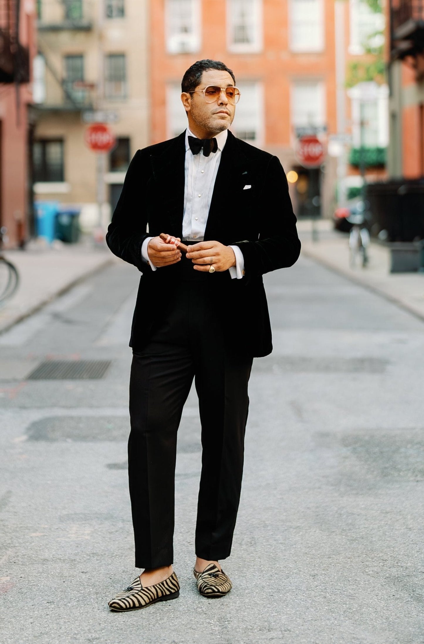 Black Velvet Dinner Jacket (MTO)