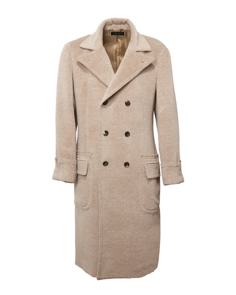 (product) Alpaca and Virgin Wool Greatcoat