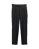 (product) Black Solid Wool Dress Pants