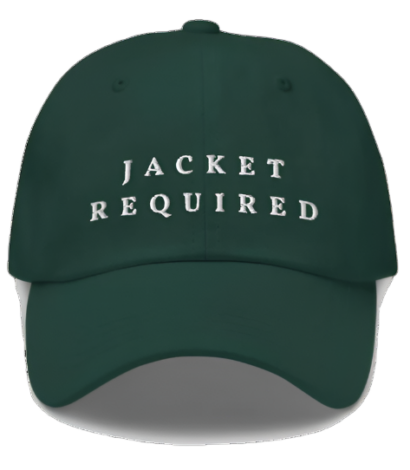(product) Jacket Required Cap (Green)