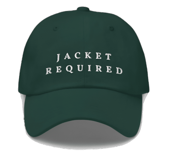 (product) Jacket Required Cap (Green)