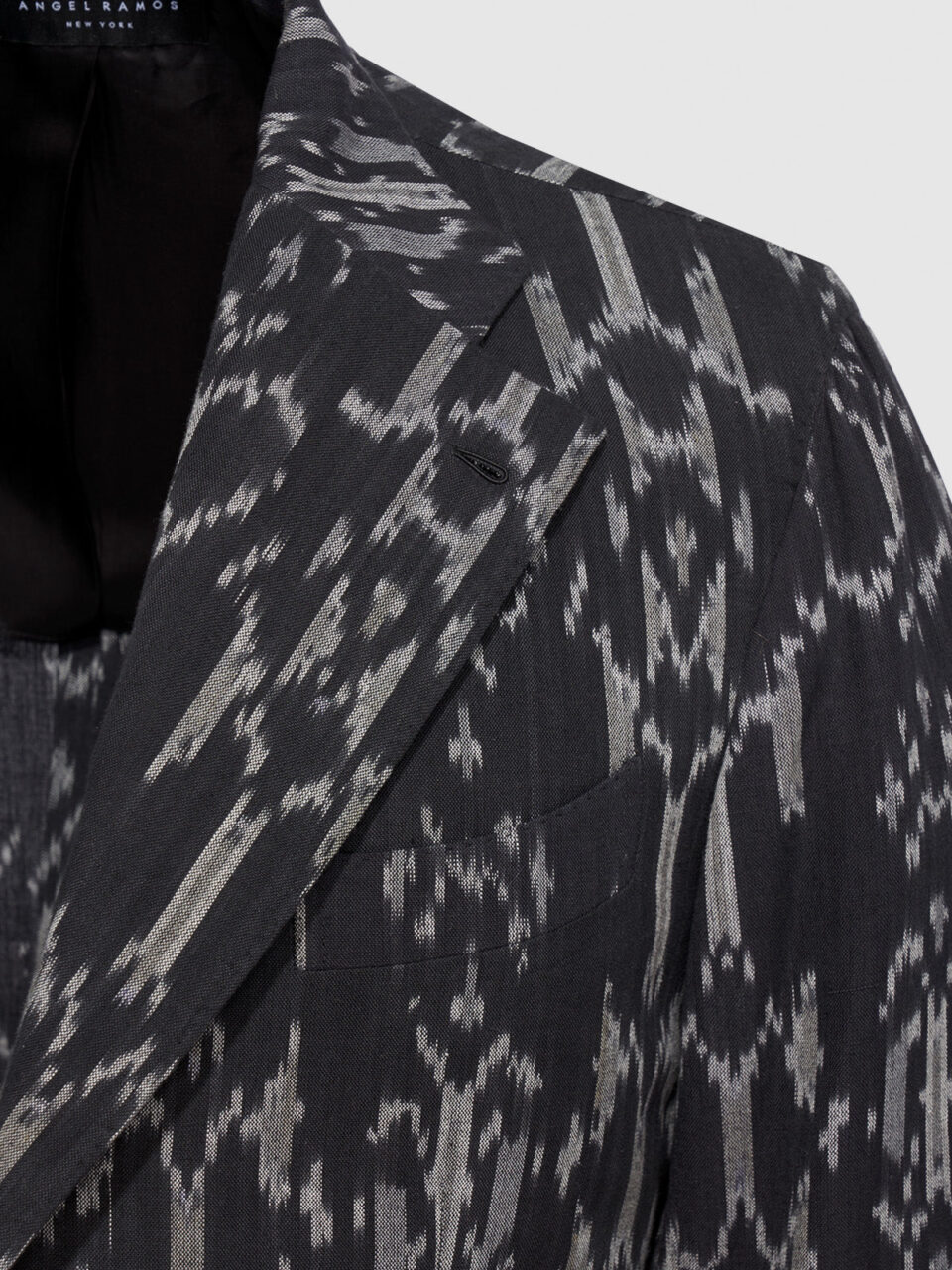 (product) Black Ikat Jacket