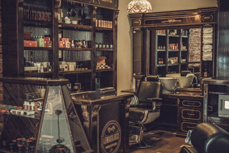 Barbershop. Code for Man Spa