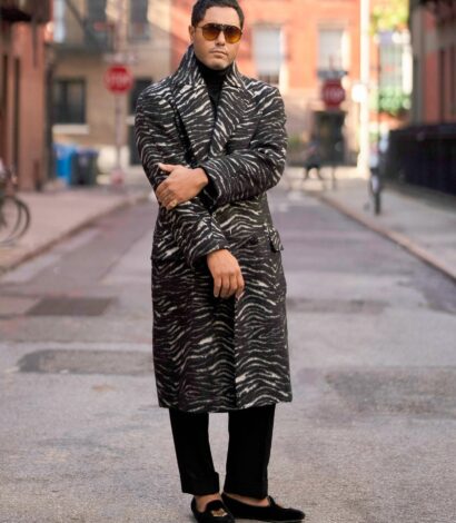 Angel zebra overcoat alley.
