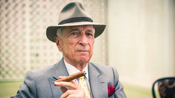 Gay Talese With Cigar Darryl Estrine