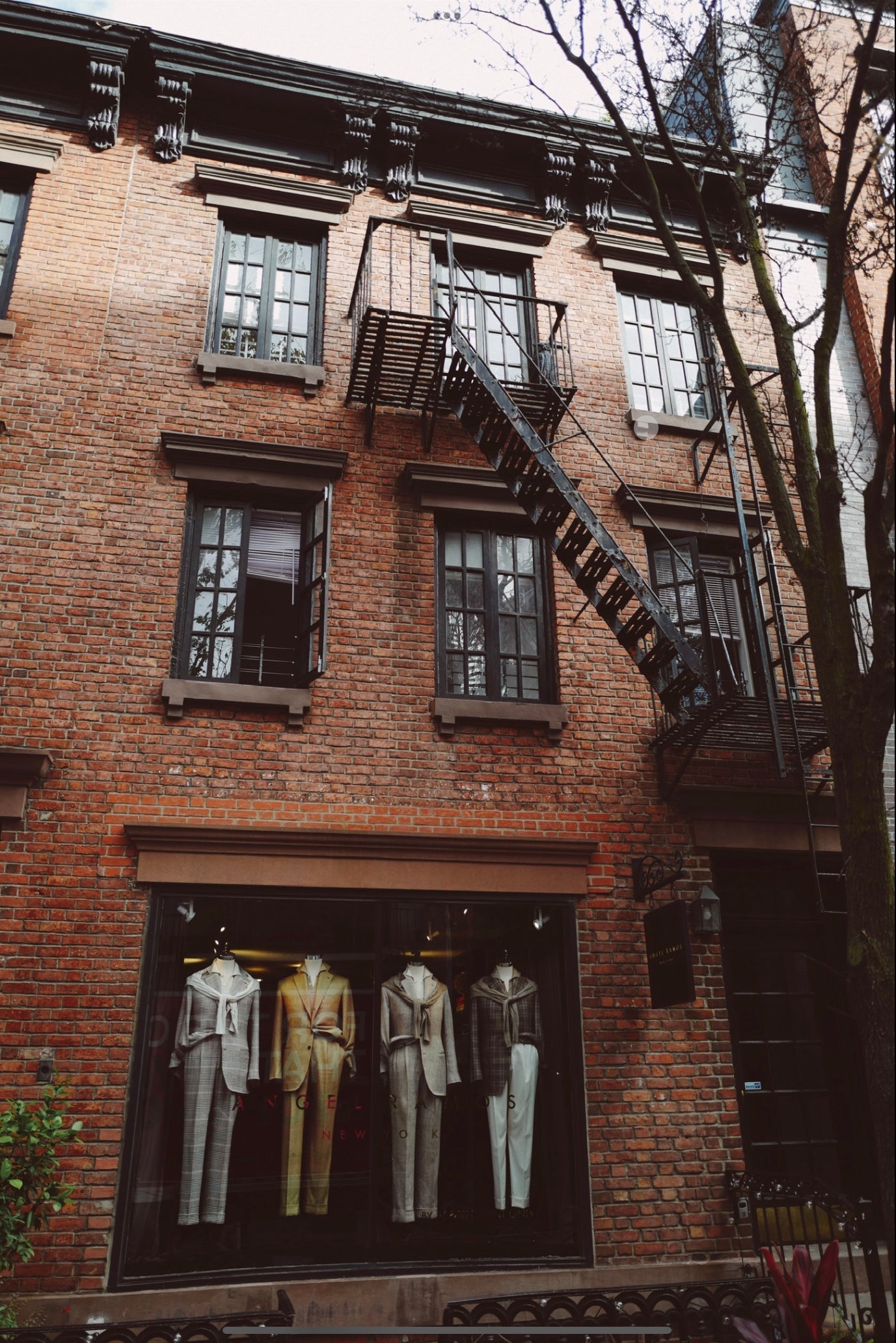 Angel Ramos atelier at 13 Christopher Street, New York