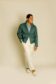 (product) Green Cashmere Blouson