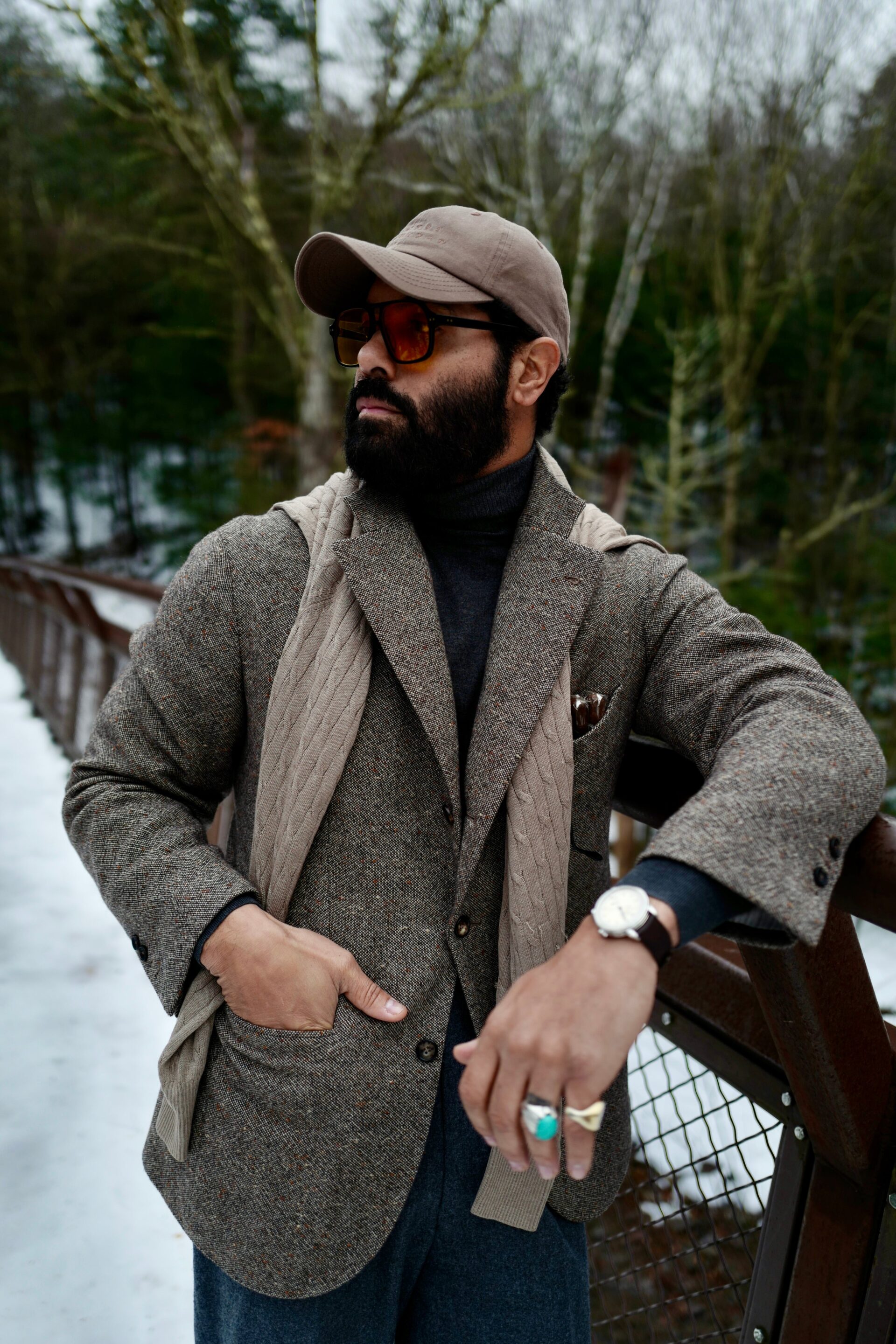 Saint Germain Fancy Tweed Jacke Cathy Jeans Couture tweed jacket