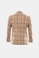 (product) Camel Brown Windowpane Jacket