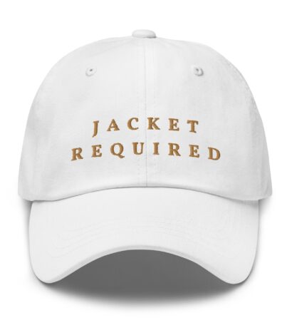 (product) Jacket Required Cap (White)