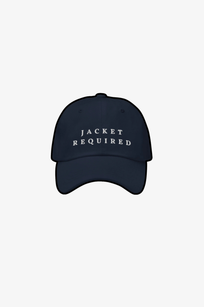 Jacket Required Hat - Navy