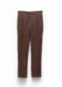ANGEL RAMOS Fawn Brown Stretch Corduroy Trousers
