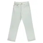 Straight Fit White Jean