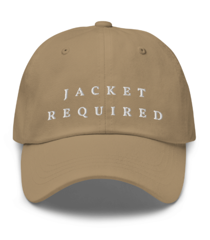 ARNY Jacket Required Khaki Dad cap